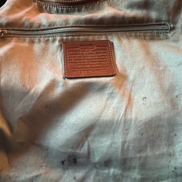 Coach Brown Snakeskin Soft Leatherware Hobo Style Shoulder Handbag L1026-16795 - Picture 8 of 14